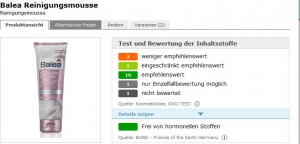 Balea Reinigungsmousse –     CODECHECK.INFO – Test, Bewertung und Preisvergleich - Mozilla Firefox 27.08.2014 162044