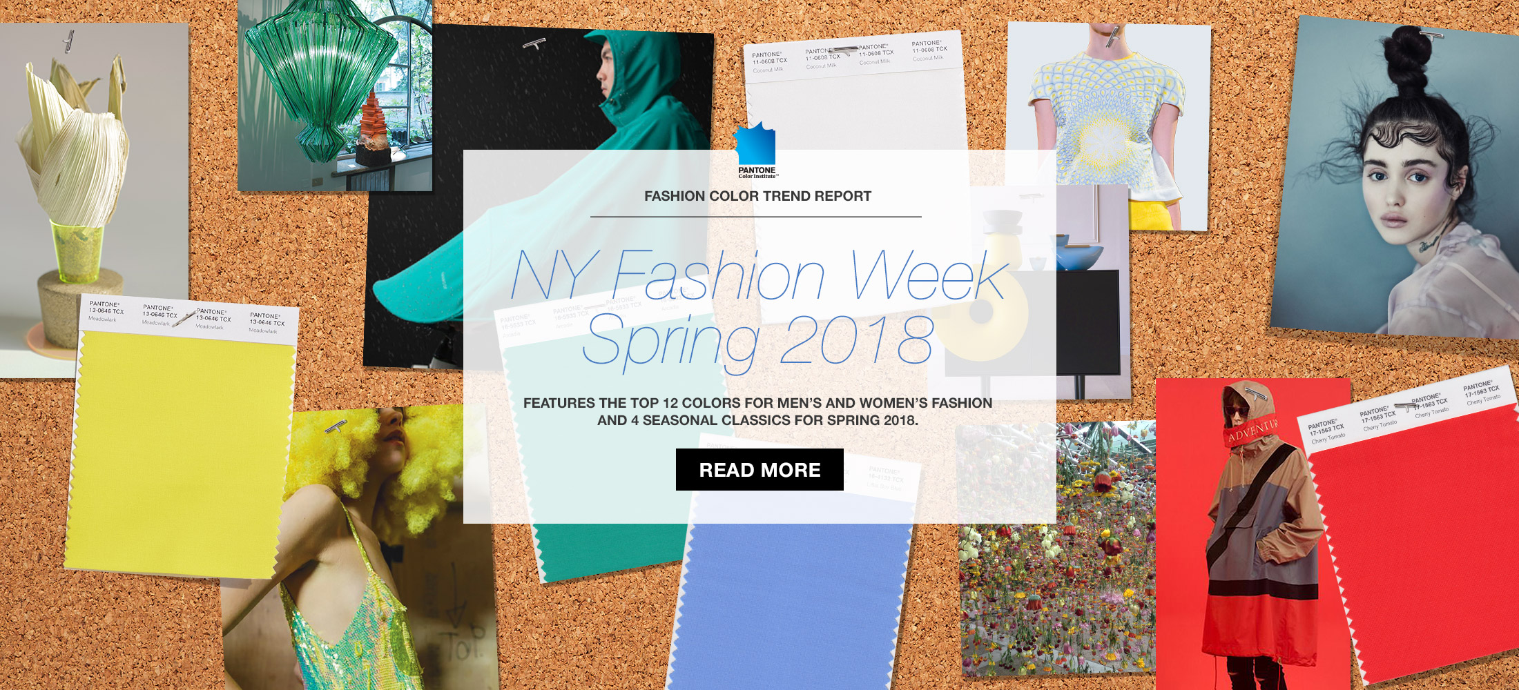 Pantone: Fashion Color Report Frühling-Sommer 2018